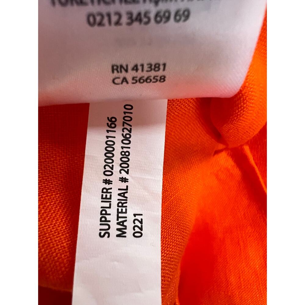 Lauren Ralph Lauren Women's Orange Pants Size 12 NWT $100 - Picture 4 of 16